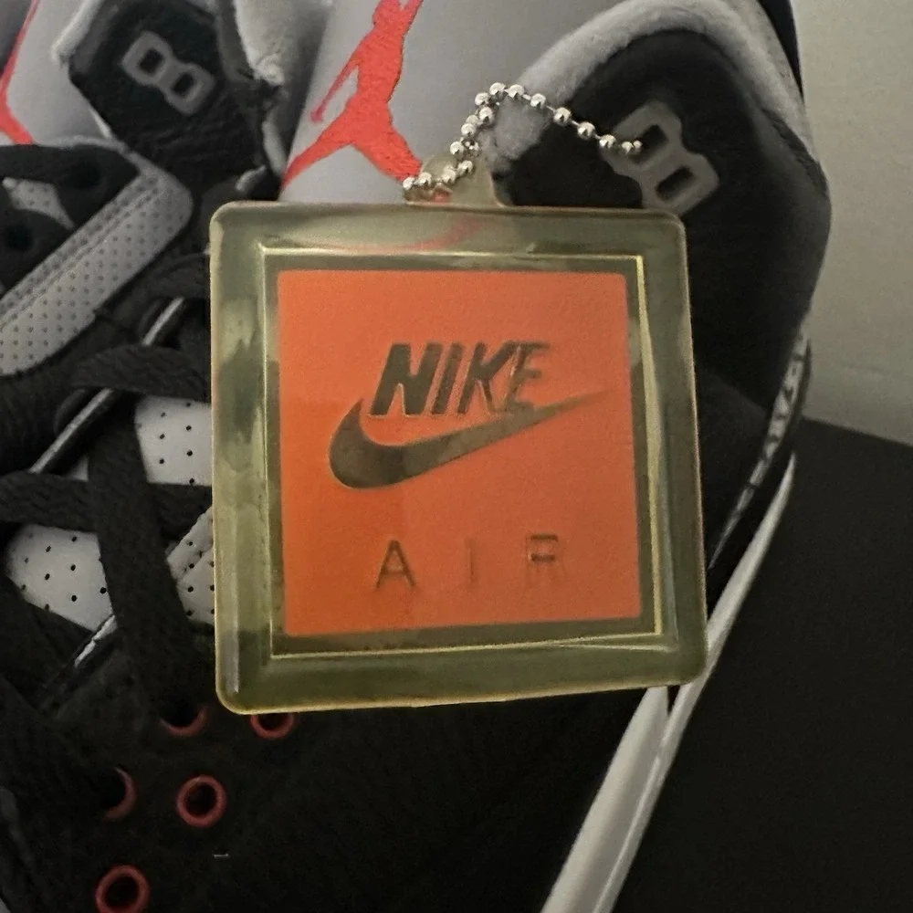 Size 13 - Jordan 3 Retro OG Mid Black Cement  Style 854262-001  2018 New Box